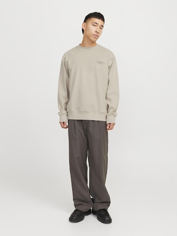 JACK & JONES Sweatshirt 'JPRCCChad' in Beige