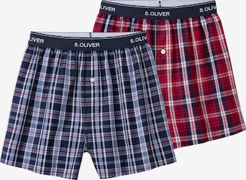 mėlyna s.Oliver Boxer trumpikės: priekis