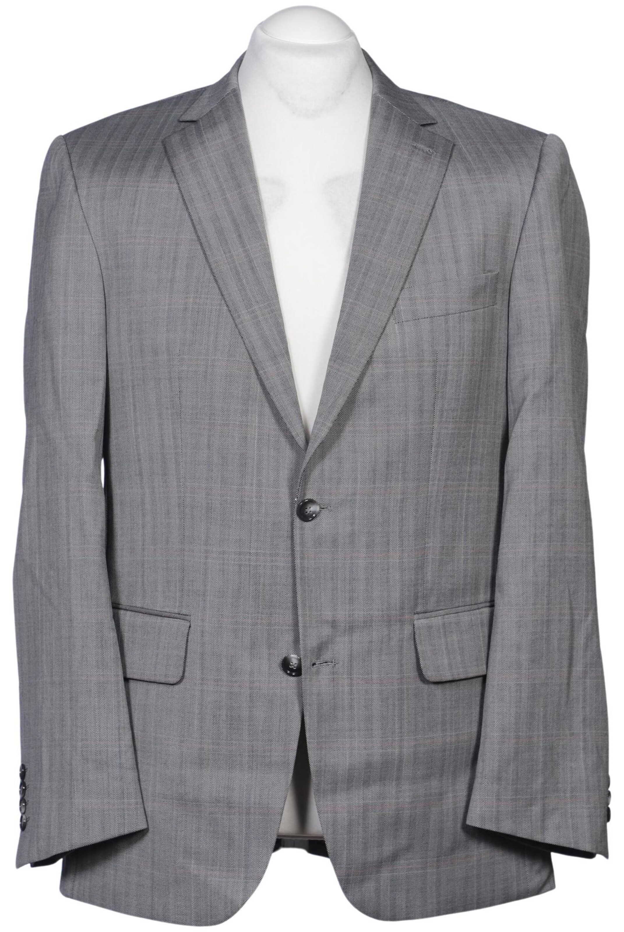 Tom Rusborg Suit Jacket in M-L in Grey: front