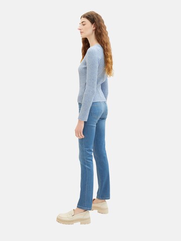 Coupe slim Jean 'Alexa' TOM TAILOR en bleu