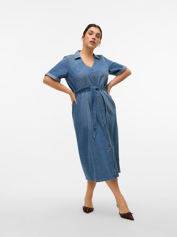 Robe 'TRYLLA' Vero Moda Curve en bleu