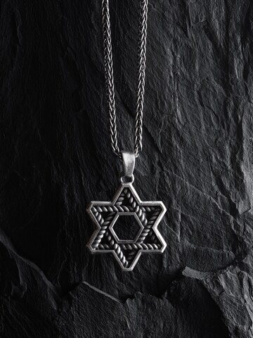 REYTEL Anhänger 'THE JEWISH STAR' in Silber