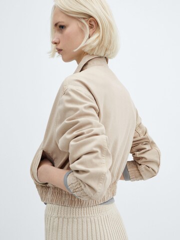 MANGO Jacke 'Blake' in Beige