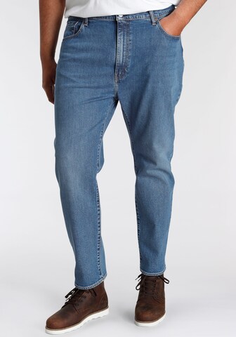 Levi's® Big & Tall Tapered Jeans in Blue: front