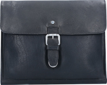 LEONHARD HEYDEN Document Bag 'Glasgow' in Grey: front