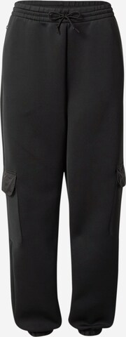 Loosefit Pantaloni cargo 'Spacer Cuffed' di ADIDAS ORIGINALS in nero: frontale