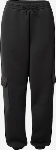 Loosefit Pantalon cargo 'Spacer Cuffed' ADIDAS ORIGINALS en noir : devant