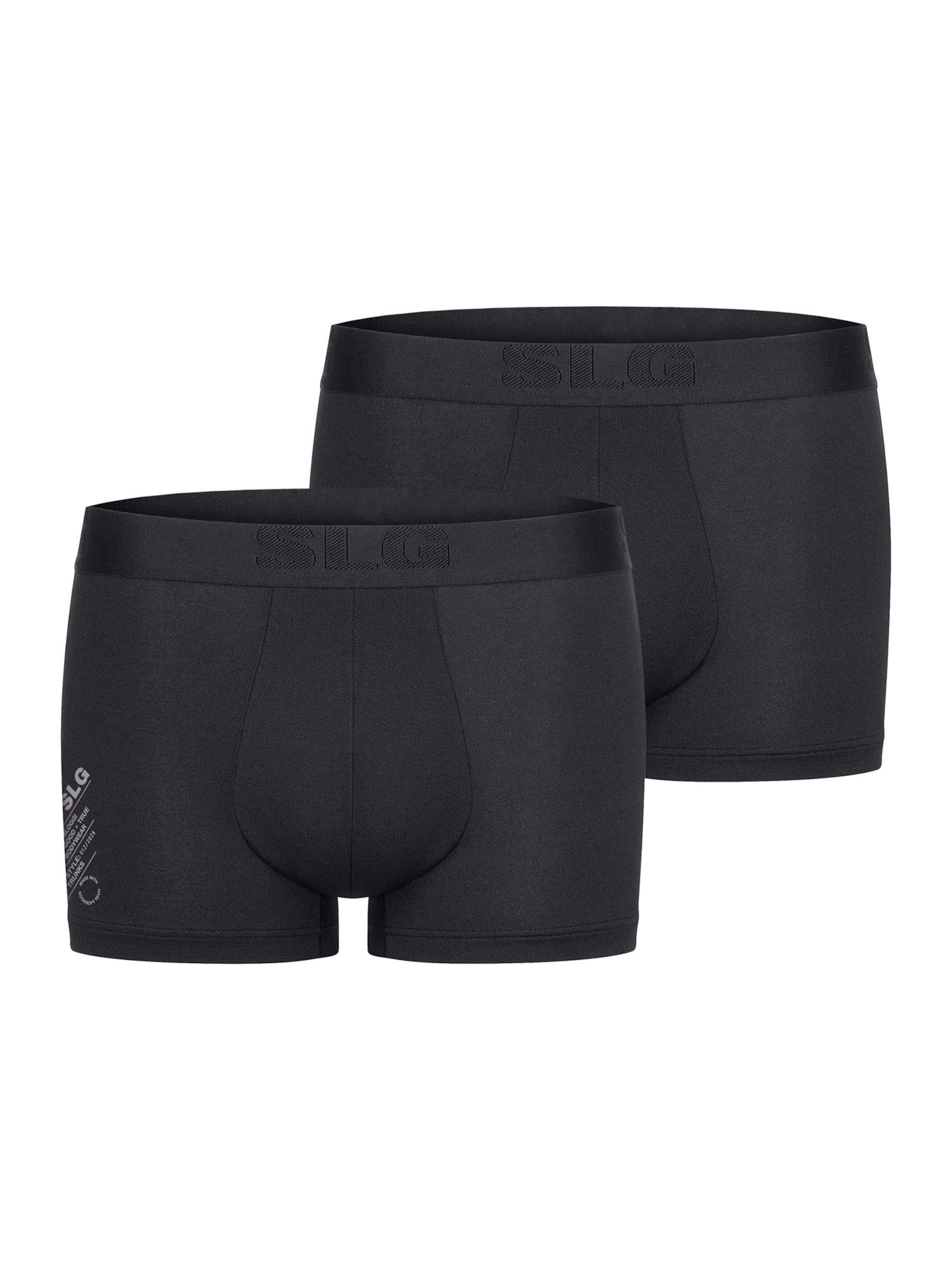SLOGGI Boxers ' Base Soft ' en noir, Vue avec produit
