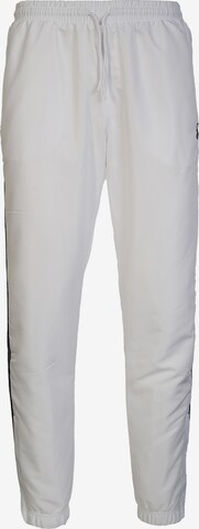 Sergio Tacchini Tapered Pants 'MIDDAY' in White: front