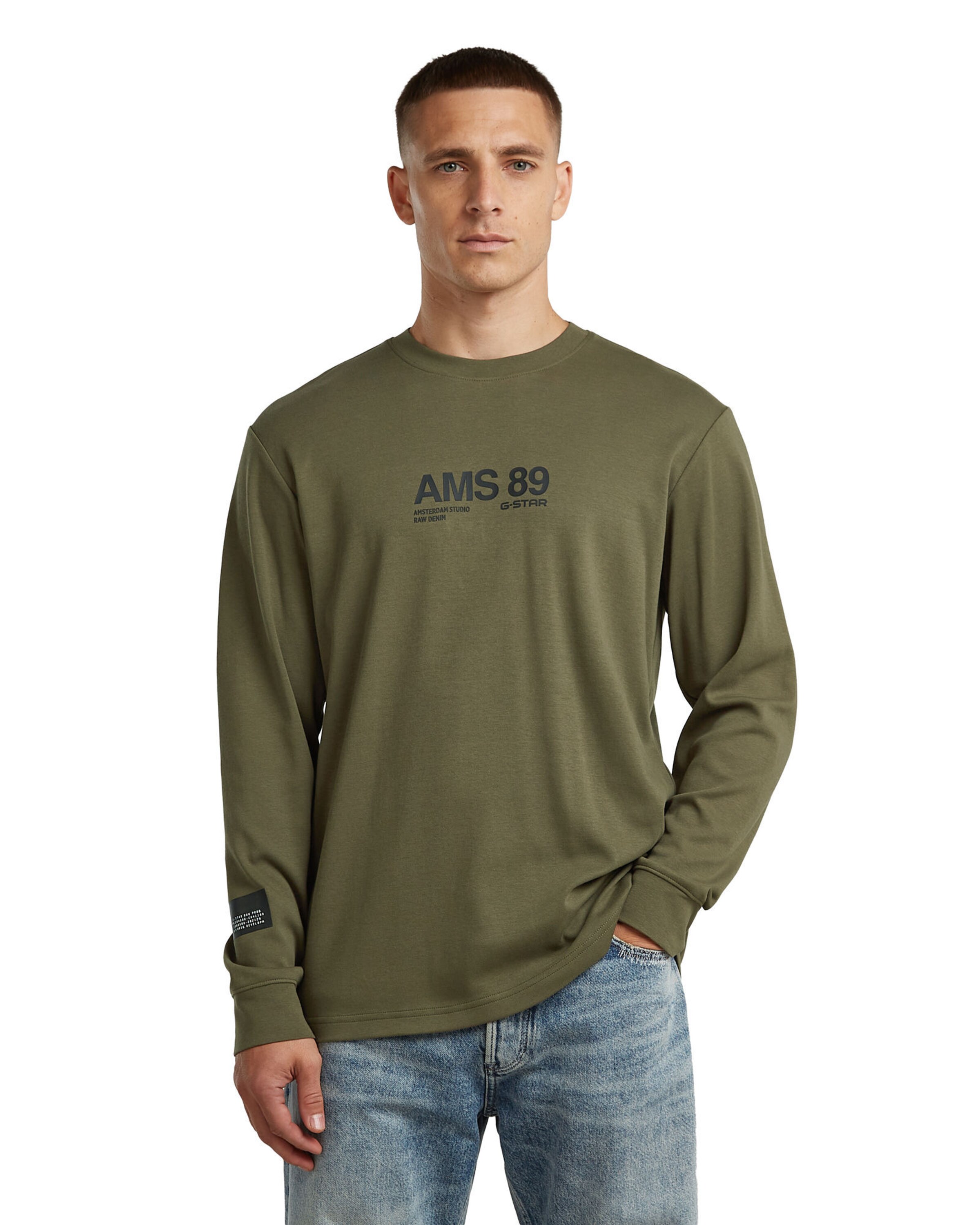 G-STAR Shirt in Grün: Vorderseite