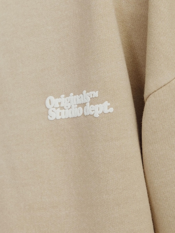 JACK & JONES Sweatshirt in Beige
