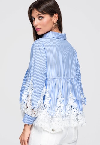 Chemisier Ombre en bleu