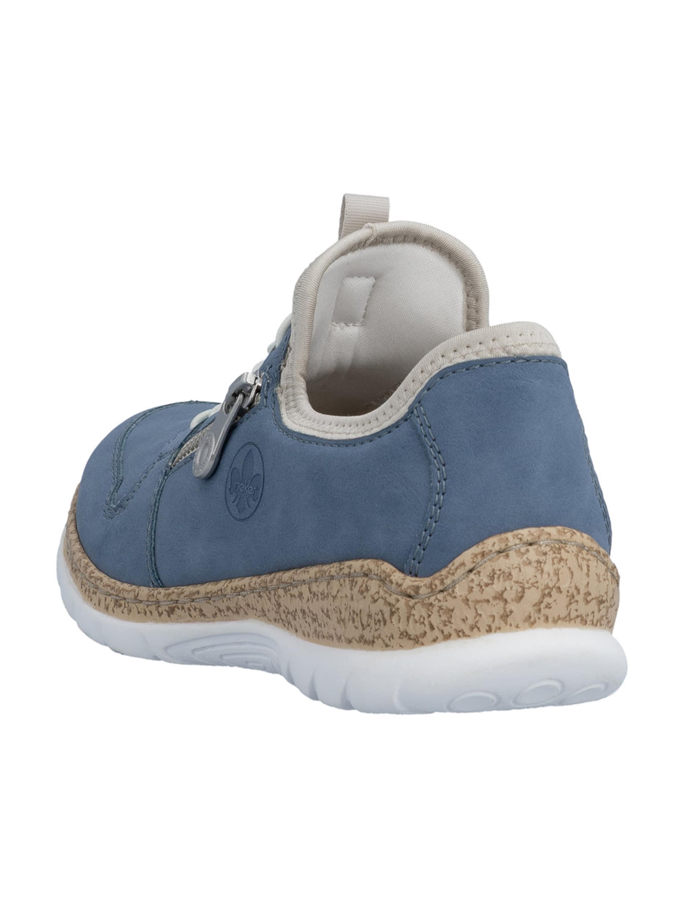 Rieker Schnürschuh in Blau