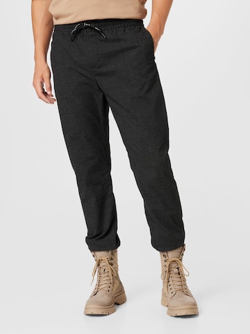 TOM TAILOR DENIM Tapered Pants in Grey: front