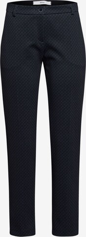 BRAX Slim fit Pleated Pants 'Maron' in Blue: front