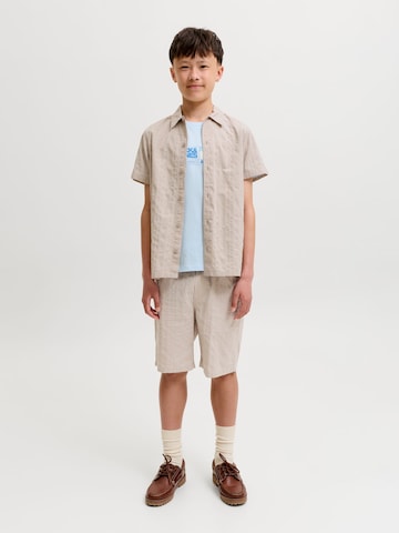 Jack & Jones Junior regular Bukser i beige: forside