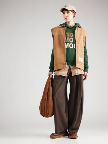 ONLY Sweatshirt 'ONLMAIA' in Green