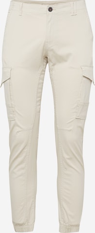 JACK & JONES Cargobroek 'Paul Flake' in Beige: voorkant