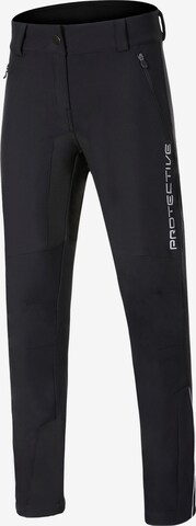 PROTECTIVE Pants 'P-LONGPANT W' in Black: front