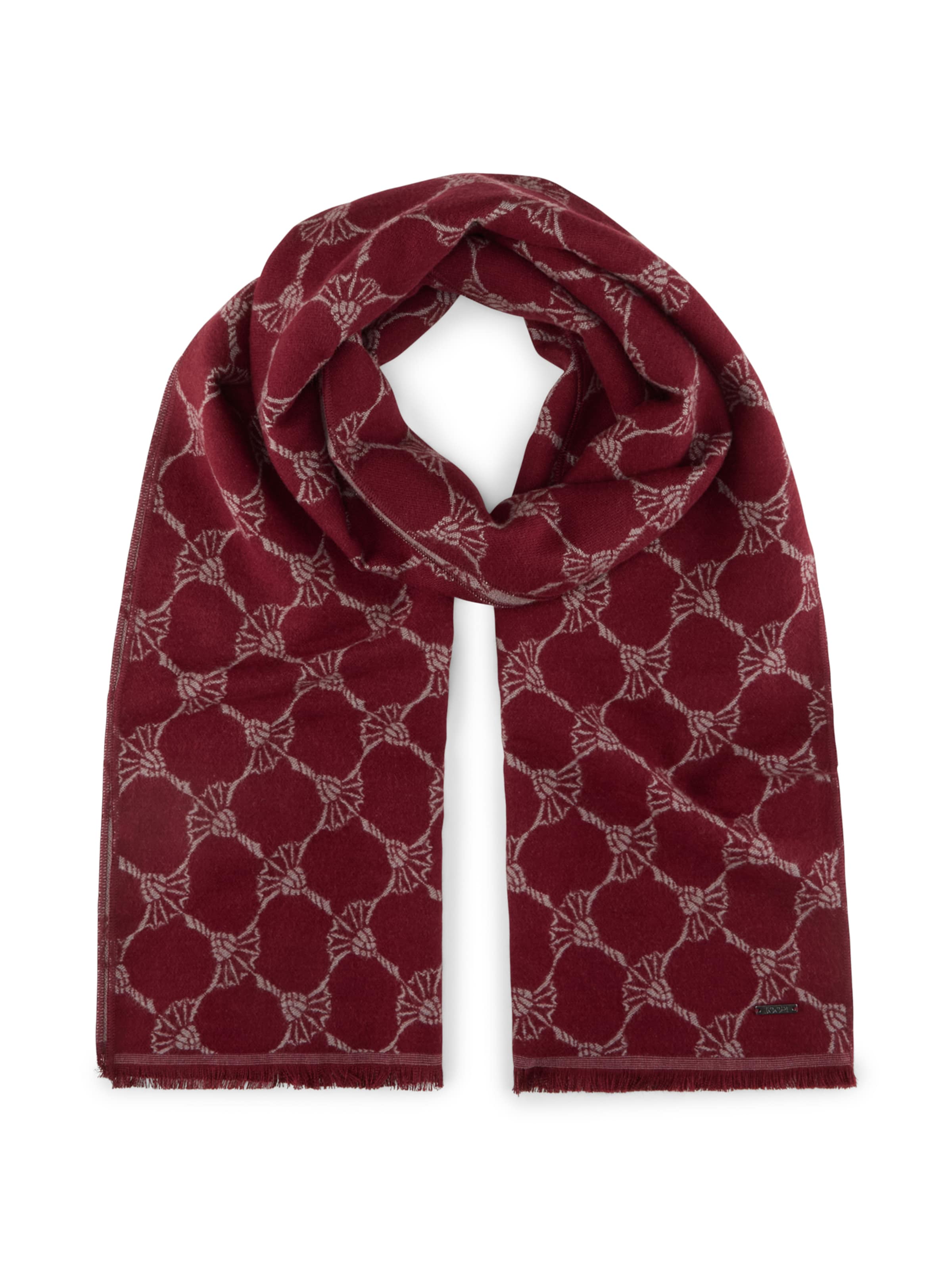 JOOP! Sjaal 'Felix' in Rood: voorkant