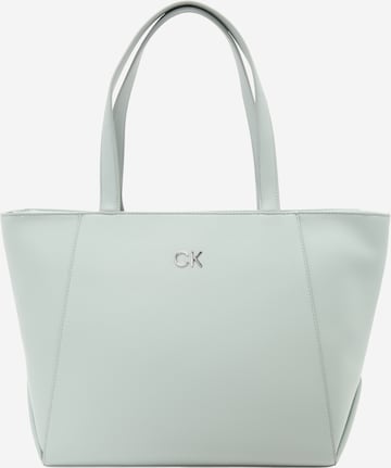 Calvin Klein - Shopper 'Daily' em cinzento: frente