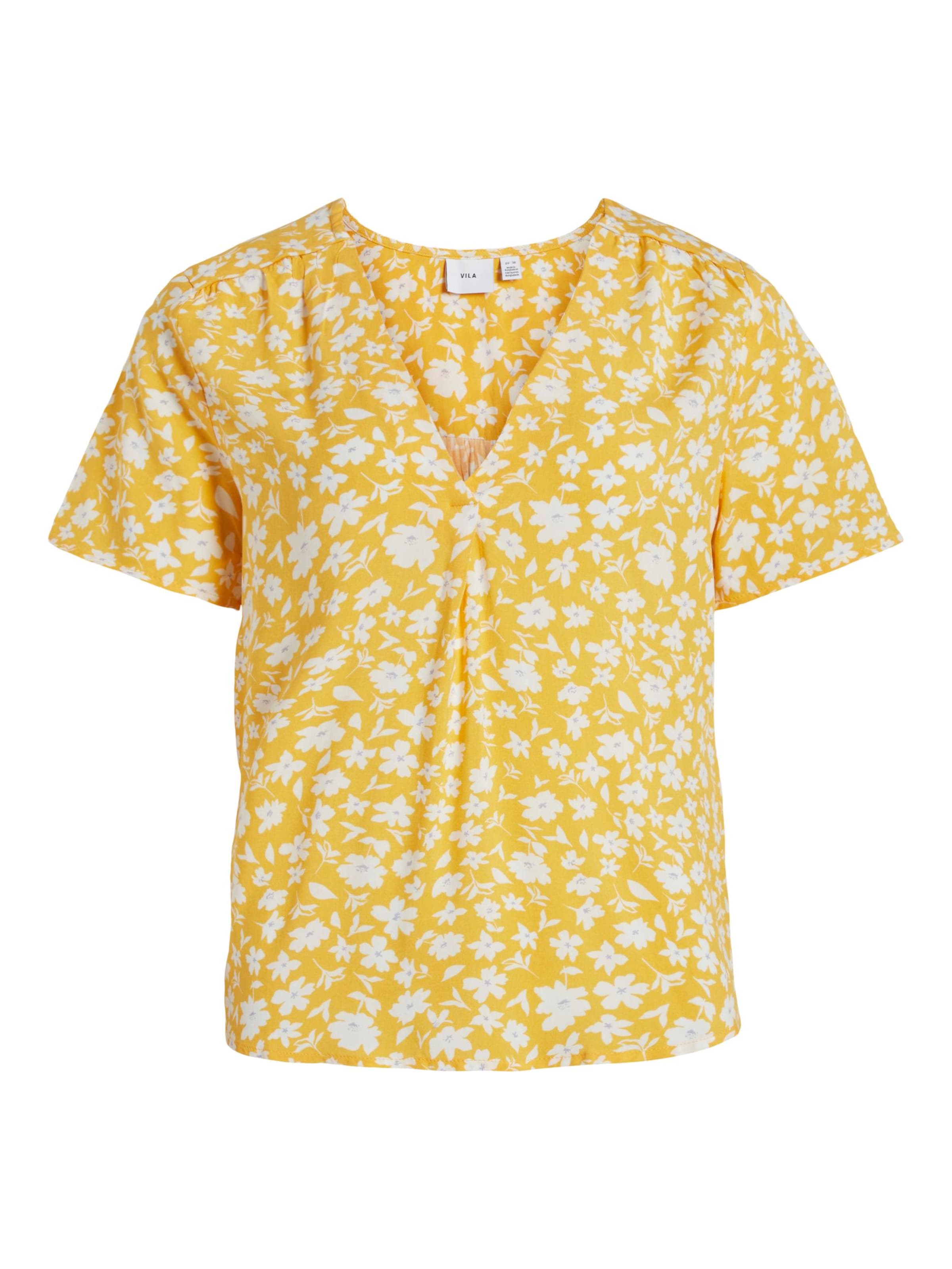 VILA Блузка 'CELINA' в Желтый: спереди