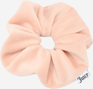Accesorii pentru păr de la Juicy Couture pe roz: față