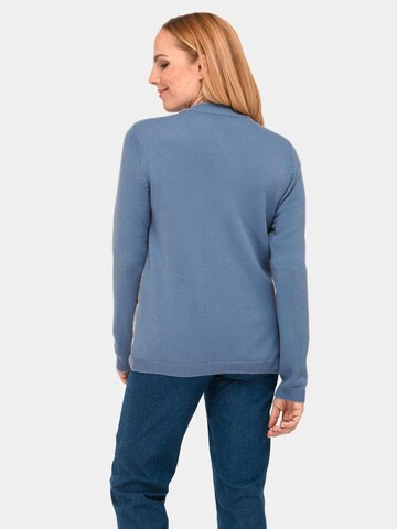 Goldner Gebreid vest in Blauw
