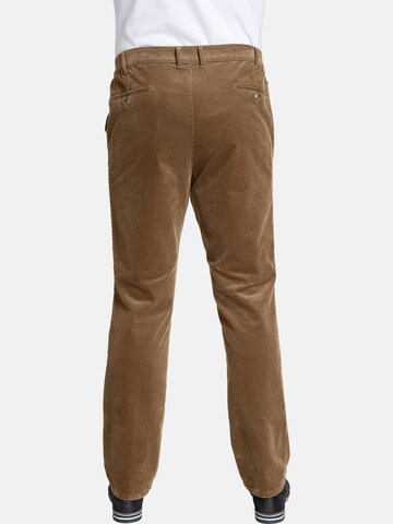 Charles Colby Regular Pants 'Baron Clyde' in Brown