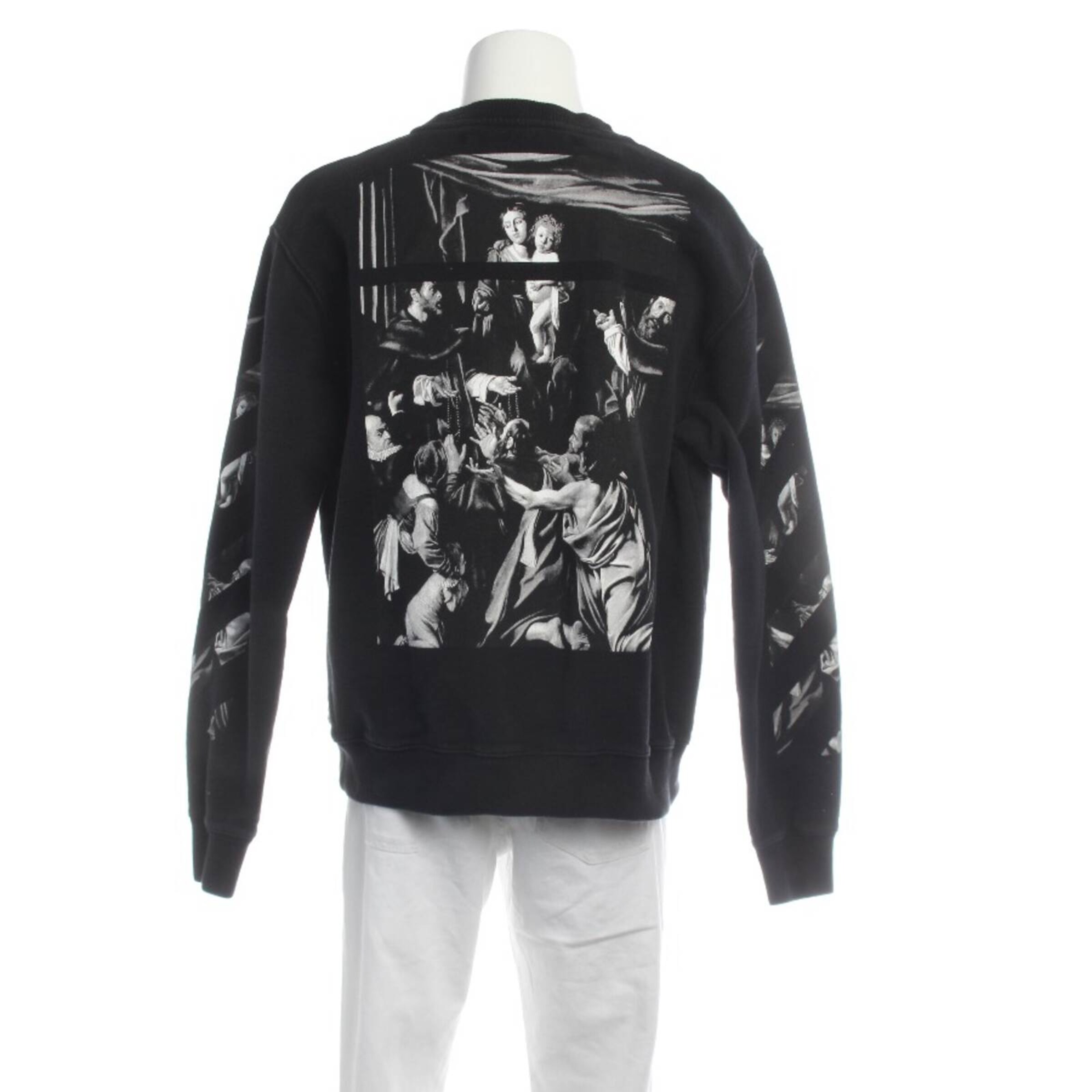 Off-White Sweatshirt / Sweatjacke XXL in Grau