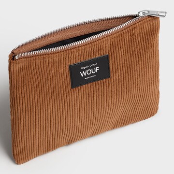 Beauty case 'Corduroy' di Wouf in marrone