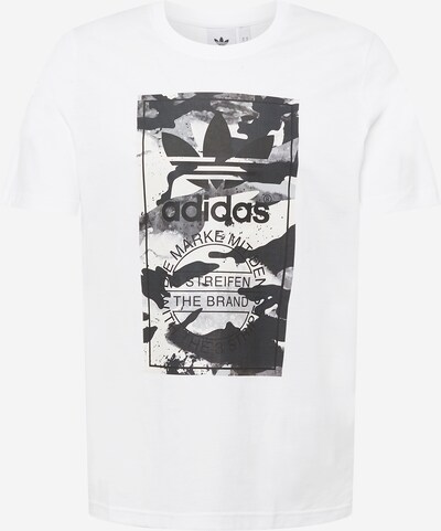 ADIDAS ORIGINALS Shirt in Dark grey / White, Item view