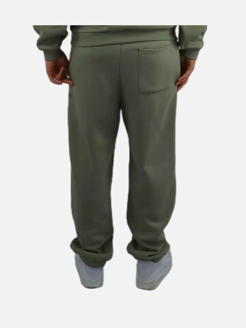 HEFTYKA Loosefit Sporthose 'CUFF JOGGER' in Grün