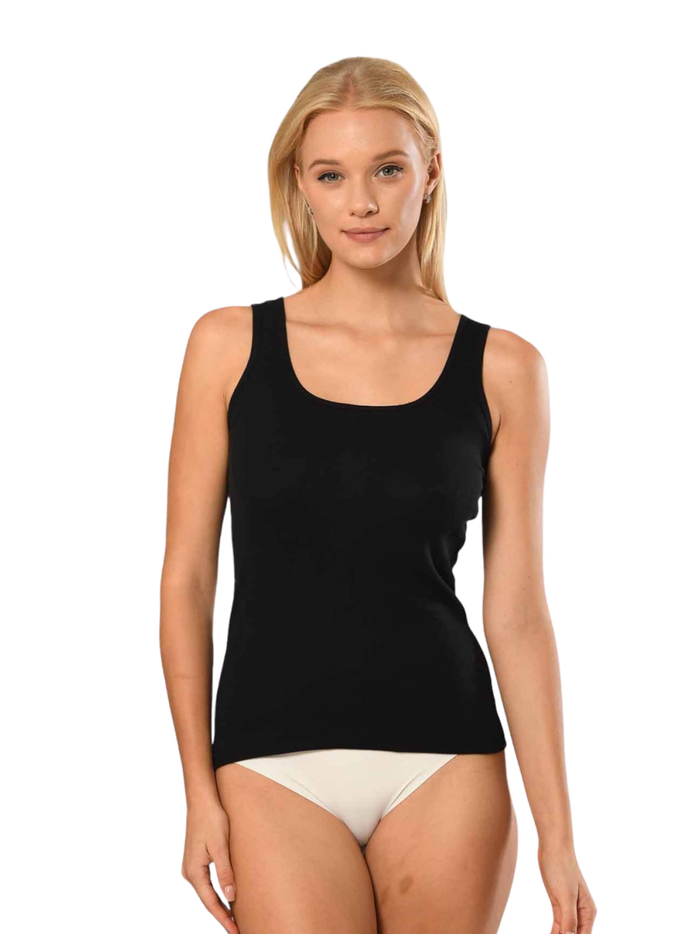 Erdem Undershirt in Black: front