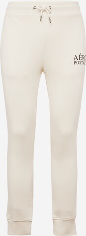 AÉROPOSTALE - Tapered Pantalón deportivo en beige: frente