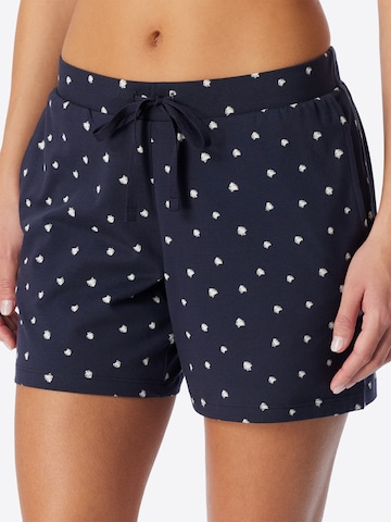 Pantalon de pyjama ' Mix Relax ' SCHIESSER en bleu : devant