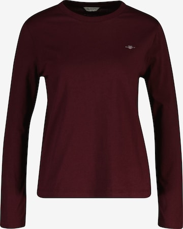 GANT T-Shirt in Rot: Vorderseite