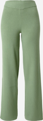 Wide leg Pantaloni 'GOLD NEEDLE' di VERO MODA in verde: frontale