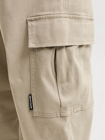 Effilé Pantalon cargo 'JPSTKane Dylan' JACK & JONES en gris