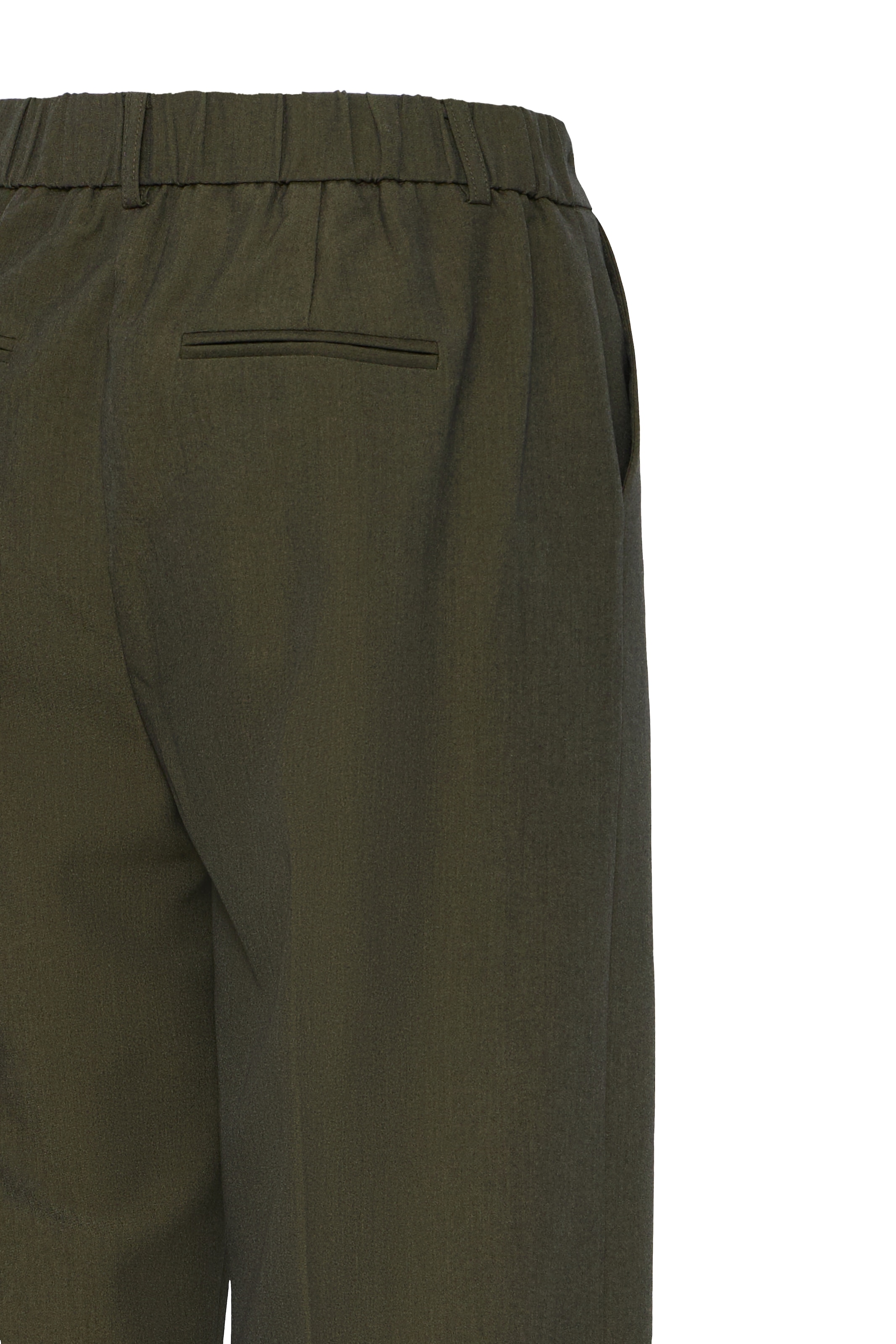 b.young - Pierna ancha Pantalón de pinzas 'BYDANTA' en verde