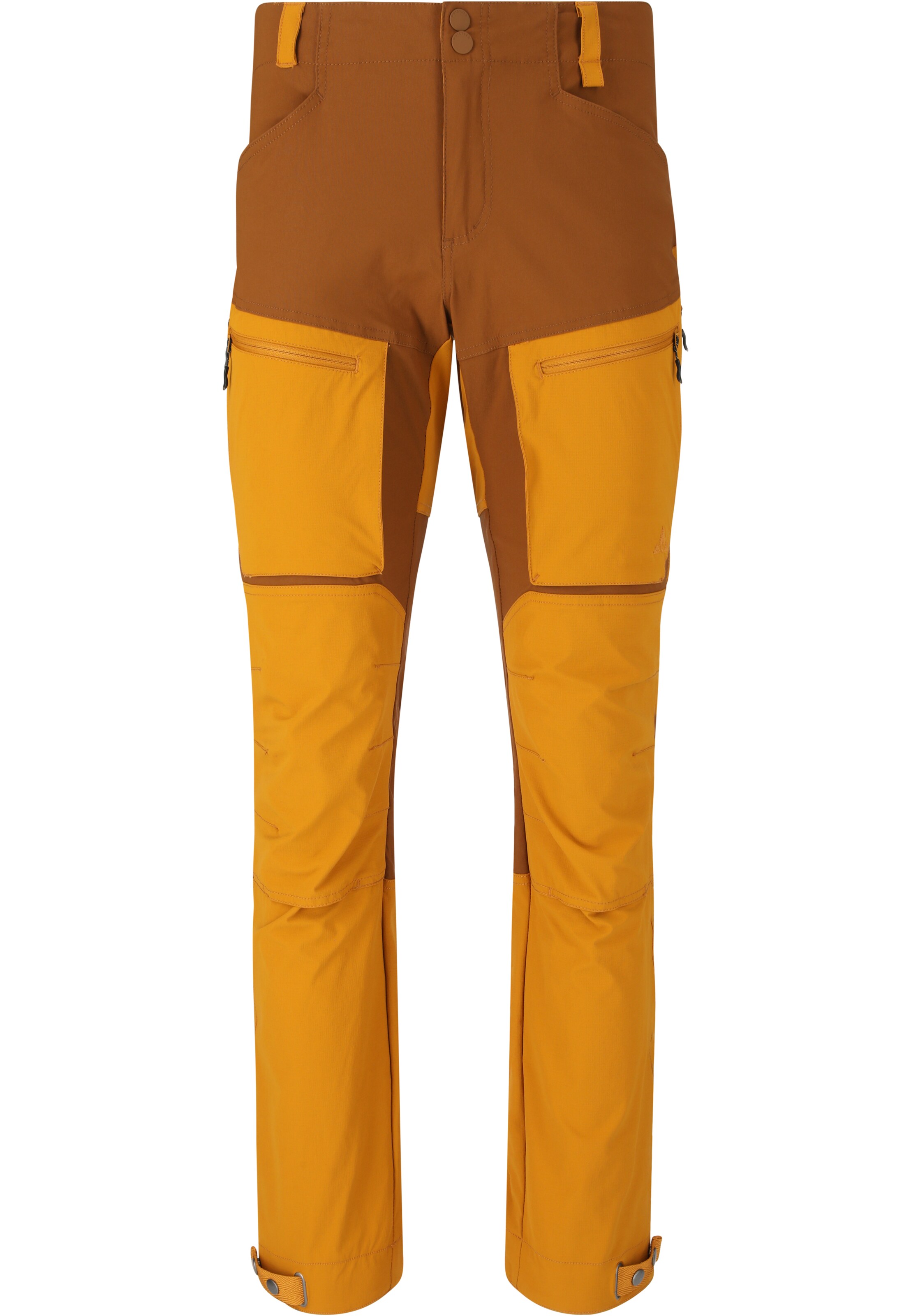 Whistler Outdoor trousers 'Kodiak' in Yellow: front