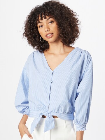 NAF NAF Blouse 'HULIS' in Blue: front