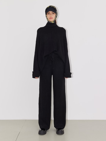 LeGer by Lena Gercke - Jersey talla grande 'Rafaela' en negro