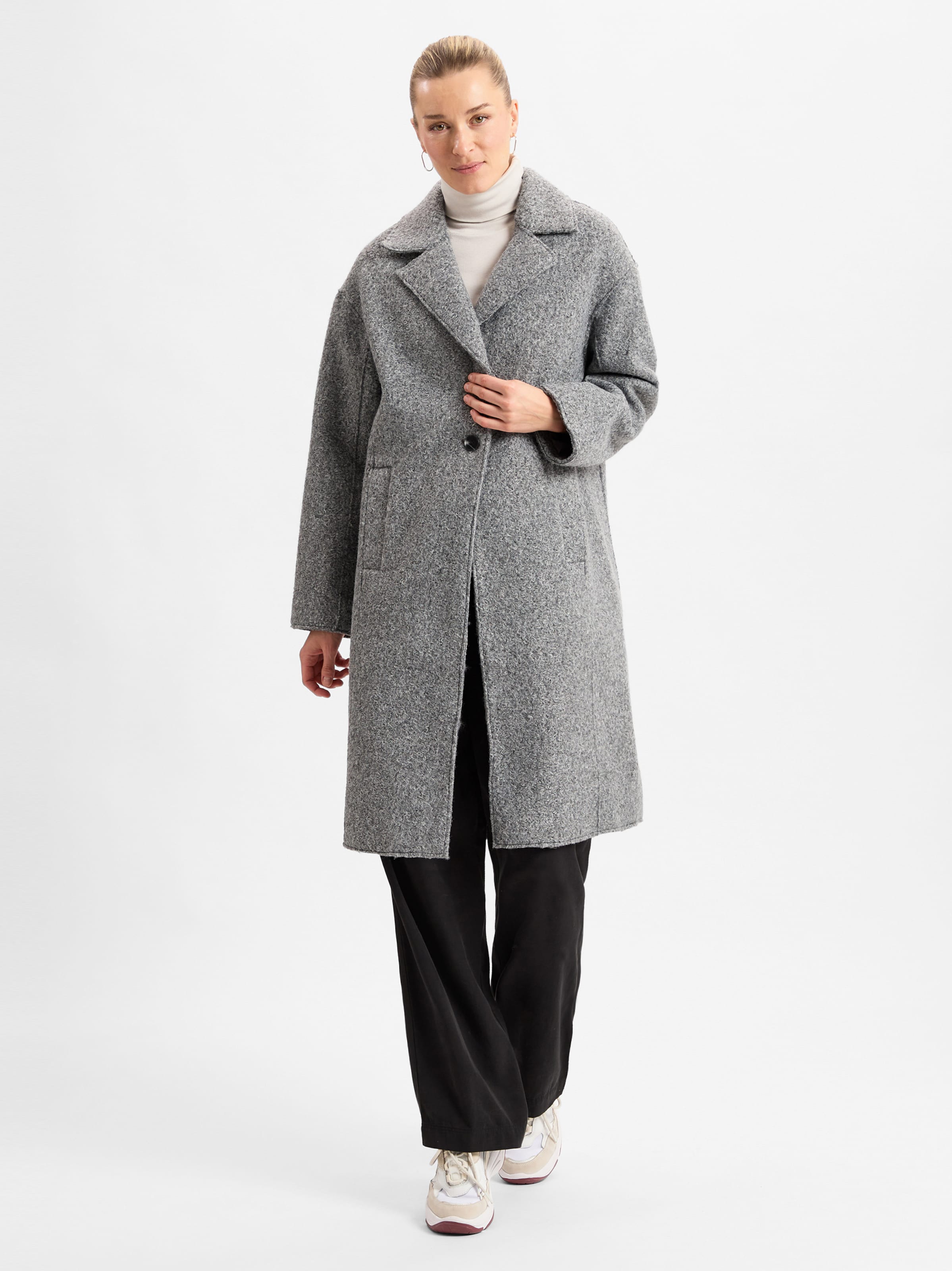 Klassischer Mantel Opus Mantel Grau OPUS Mantel HATILDE In Gr N 2025
