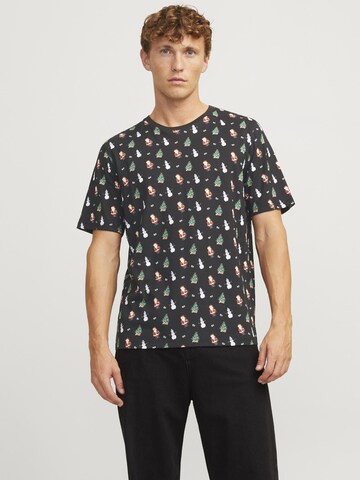 T-Shirt JACK & JONES en noir : devant