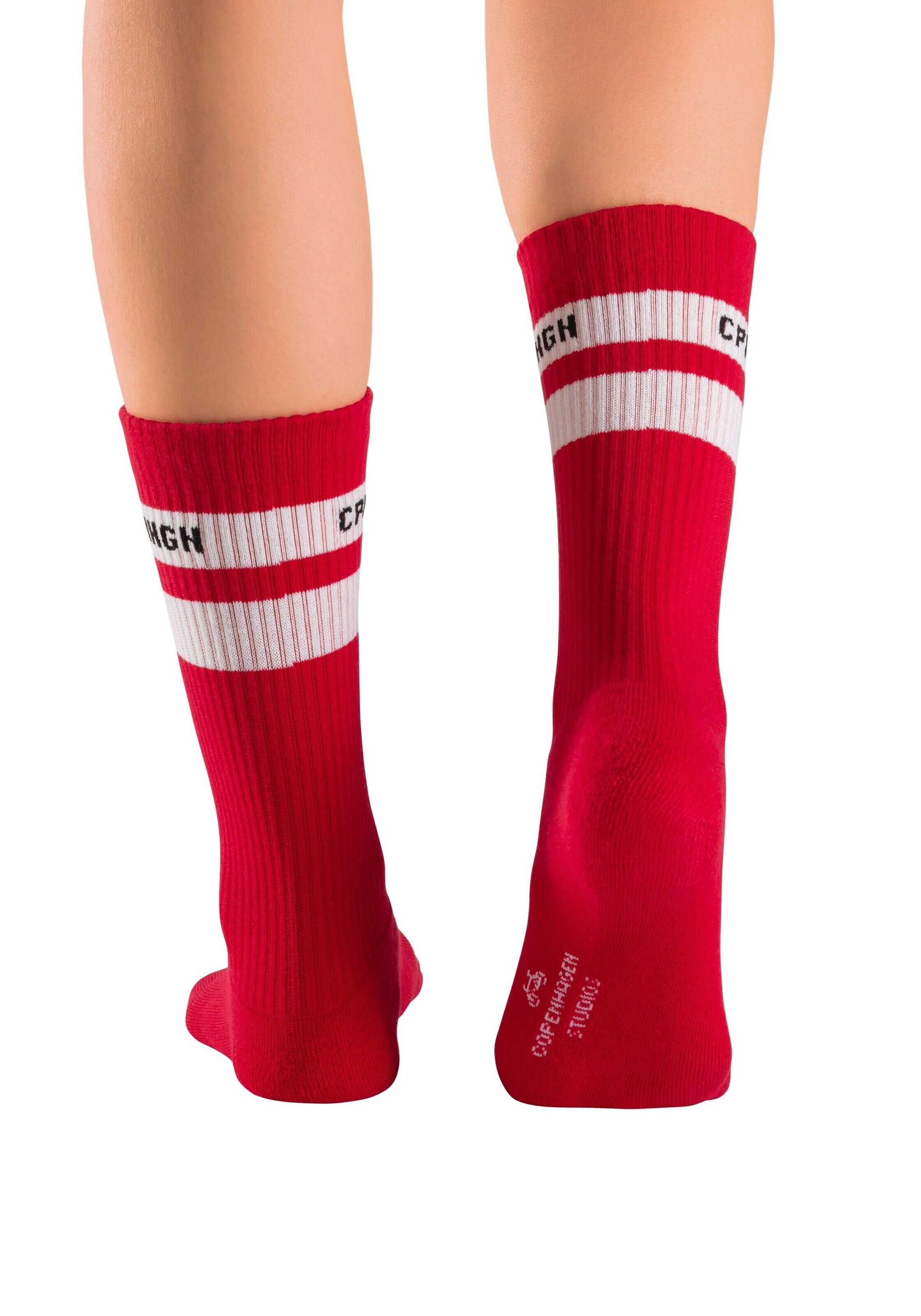 Copenhagen Studios Spordisokid, värv punane