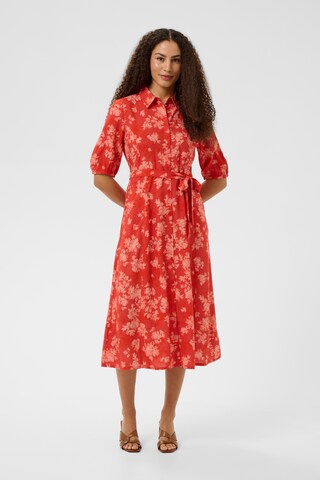 Cream Kleid 'CRTiah' in Rot: Vorderseite