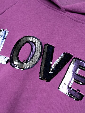 Sweat-shirt 'RIDA' NAME IT en violet