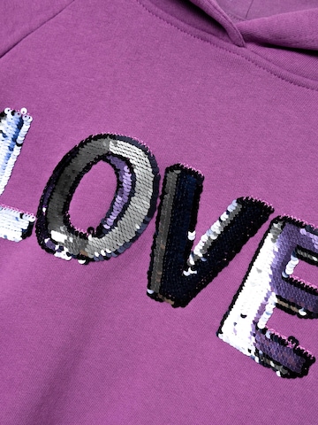 Sweat-shirt 'RIDA' NAME IT en violet