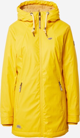Ragwear Between-Season Jacket 'ZUZKA' in Yellow: front